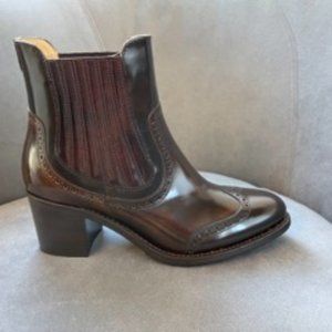 The Office of Angela Scott Miss Scott Boot in Mahogany